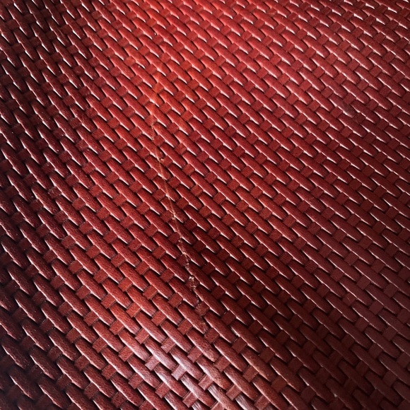 Bosca Woven Leather Briefcase - Picture 7 of 9